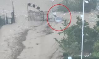 直击北京暴雨现场