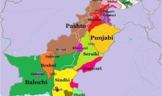 巴基斯坦地图中文版