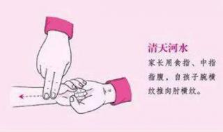 小儿推拿退烧六步图 小儿推拿退烧六步图