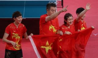 中国队夺奥运金牌榜